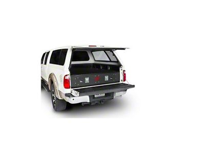 CargoEase 2-Drawer Base Locker; 12-Inch (11-16 F-250 Super Duty w/ 6-3/4-Foot Bed)