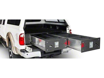CargoEase 1-Drawer Mighty Locker; 12-Inch (03-18 RAM 2500 w/ 6.4-Foot Box & w/o RAM Box)