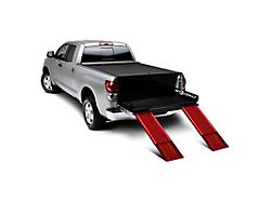 CargoEase Bed Locker Ramps; 95-Inch (07-25 Silverado 2500 HD w/ 8-Foot Long Box)