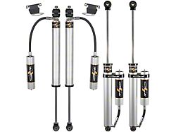 Carli Suspension 3.25-Inch Backcountry Leveling System Front and Rear Remote Reservoir Shock Package with Reservoir Mounts (14-26 4WD 6.7L RAM 3500 w/o Air Ride)