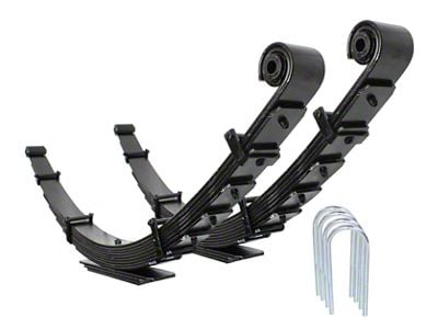 Carli Suspension 1-Inch Lift XHD Progressive Leaf Spring Kit; +2000 lbs. (17-25 4WD 6.7L Powerstroke F-250 Super Duty)