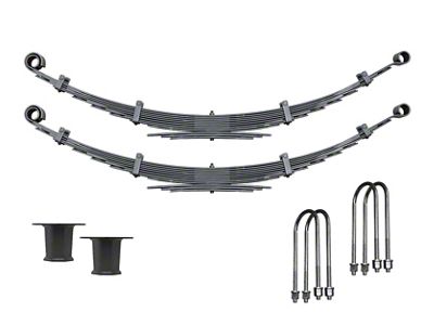 Carli Suspension 1-Inch Lift XXHD Progressive Leaf Spring Kit; +3500 lbs. (17-25 4WD 6.7L Powerstroke F-250 Super Duty)