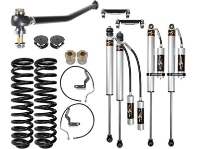 Carli Suspension 2.50-Inch Front Backcountry Leveling System with SPEC 2.0 Remote Reservoir Shocks (17-22 4WD 6.7L Powerstroke F-250 Super Duty)