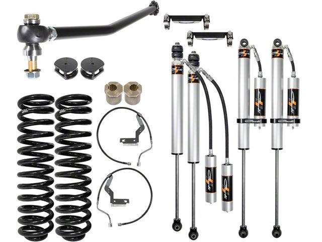 Carli Suspension 2.50-Inch Front Backcountry Leveling System with SPEC 2.0 Remote Reservoir Shocks (17-22 4WD 6.7L Powerstroke F-250 Super Duty)
