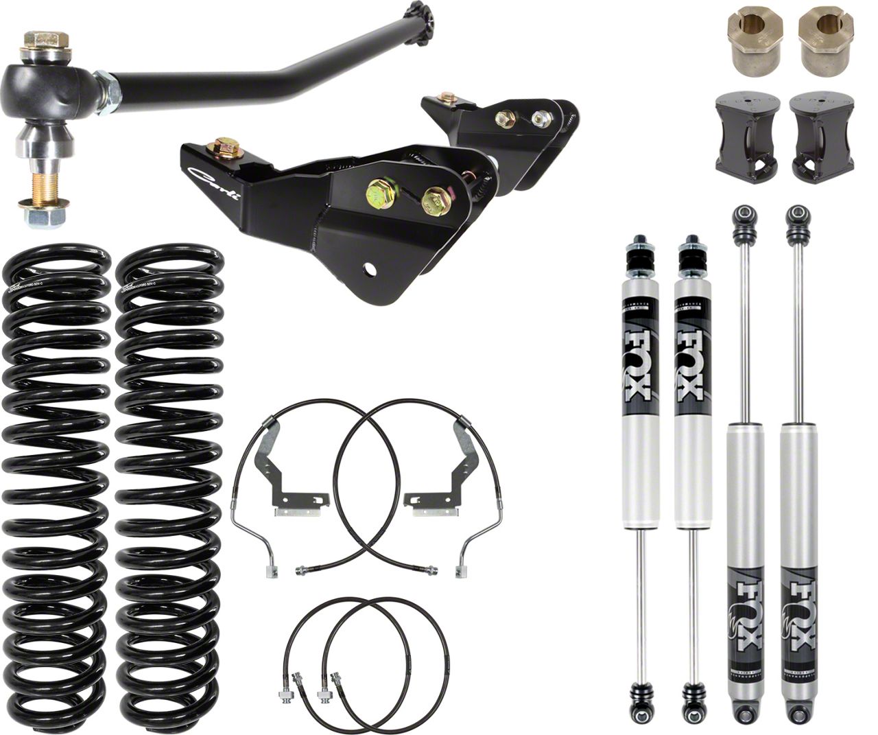 Carli Suspension F250 Super Duty 4.50Inch Commuter Lift System with FOX 2.0 Shocks CSF45C20