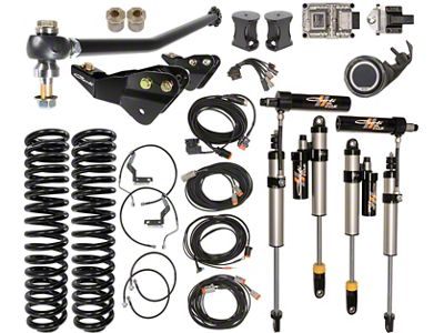Carli Suspension 4.50-Inch E-Venture Lift System with SDI EClik Remote Reservoir Shocks (17-22 4WD 6.7L Powerstroke F-250 Super Duty)