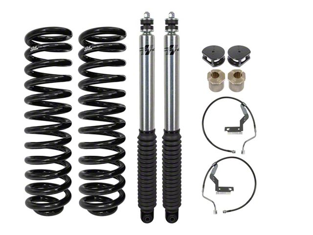 Carli Suspension 2.50-Inch Front Leveling System with Signature Series Front Shocks (17-24 4WD F-350 Super Duty, Excluding Diesel)