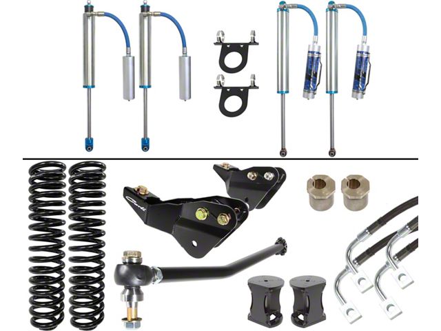 Carli Suspension 4.50-Inch Pintop Lift System with KING 2.5 Remote Reservoir Shocks (17-22 4WD 6.7L Powerstroke F-350 Super Duty)