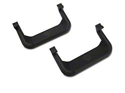 Super Hoop Side Steps; Black; Pair (87-04 Dakota)