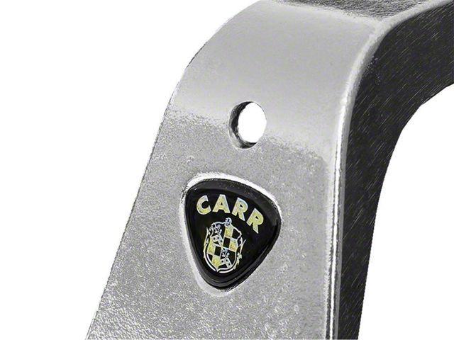 Carr Deluxe Light Bar Mount; Polished (99-24 Sierra 1500)