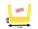 Carr LD Side Steps; Safety Yellow; Pair (15-24 F-150)