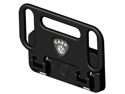 Carr Flat Mount HD Mega Step; Black (Universal; Some Adaptation May Be Required)