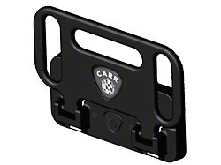 Hitch Receiver Mount HD Mega Step; Black (Universal; Some Adaptation May Be Required)