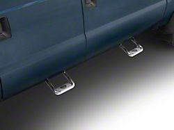 Hoop II Side Steps; Polished; Pair (11-16 F-350 Super Duty)