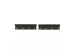 Roof Gutterless Mount Kit; Black (11-16 F-350 Super Duty)