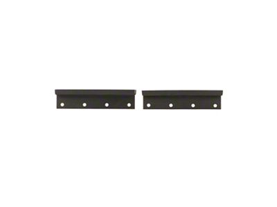 Carr Roof Gutterless Mount Kit; Black (11-16 F-350 Super Duty)