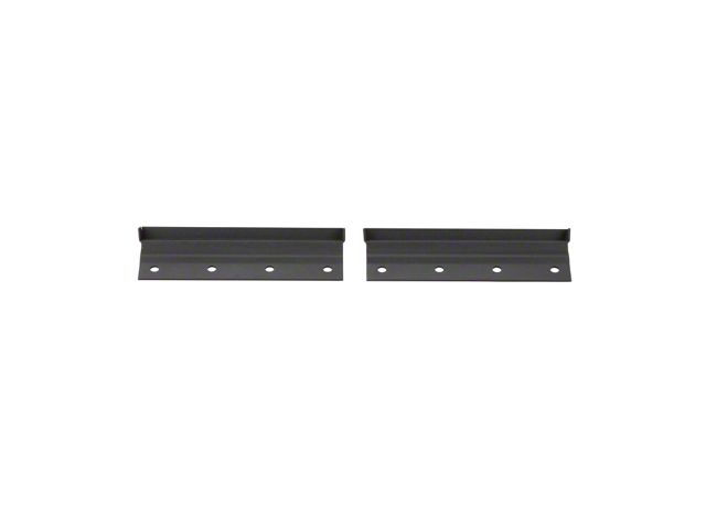 Carr Roof Gutterless Mount Kit; Black (14-24 RAM 2500)