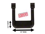 Hoop II Side Steps; Black; Pair (19-23 Ranger SuperCab)