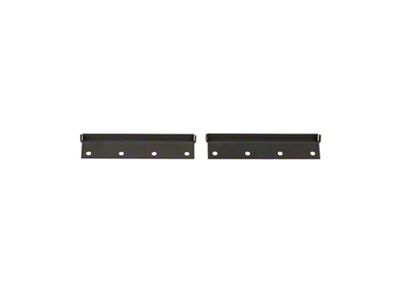 Carr Roof Gutterless Mount Kit; Black (09-13 RAM 1500)