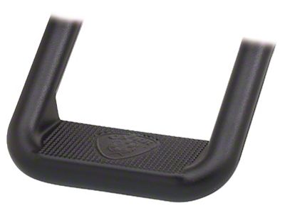 Carr Hoop II Steps; Black; Pair (20-24 Sierra 2500 HD)