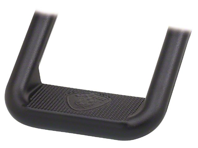 Carr Hoop II Steps; Black; Pair (20-24 Sierra 3500 HD)