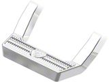 LD Side Steps; Polished; Pair (20-26 Sierra 3500 HD)