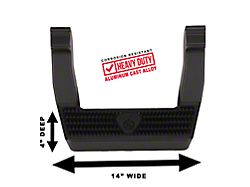 LD Side Steps; Black; Pair (07-26 Sierra 3500 HD)