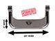 Carr Super Hoop Side Step; Polished (20-24 Sierra 3500 HD)