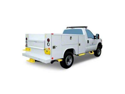 Carr LD Side Steps; Safety Yellow; Pair (19-25 Silverado 1500)