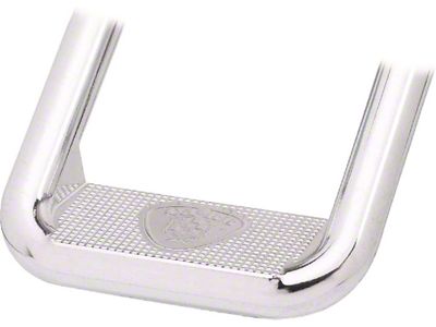 Carr Hoop II Side Steps; Polished; Pair (11-19 Silverado 2500 HD)