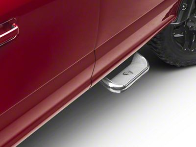 Carr Super Hoop Side Steps; Polished; Pair (15-25 F-150)