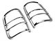 Tail Light Covers; Chrome (04-08 F-150 Styleside)