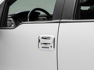 Door Handle Covers; Chrome (09-14 F-150)