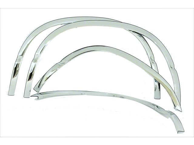 Fender Trim; Polished (02-08 RAM 1500 w/ 8-Foot Box)