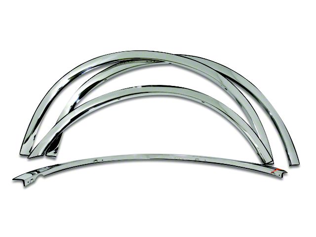 Stainless Steel Fender Trim; Polished (97-03 F-150 Styleside)