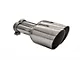 Carven Exhaust Angled Cut Rolled End Round Exhaust Tip; 5-Inch; Polished (09-18 5.7L RAM 1500 w/ Factory Dual Exhaust)