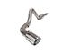 Carven Exhaust Progressive Series Single Exhaust System with Polished Tip; Side Exit (10-18 4.3L Sierra 1500)