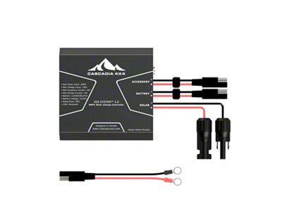 Cascadia 4x4 VSS System 2.0 MPPT Bluetooth Charge Controller; 15 Amp