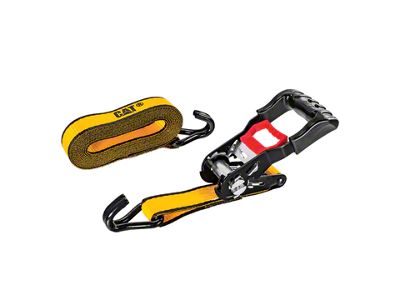 CAT 10-Foot x 1-Inch Ratchet Tie Down Set; 2-Piece (Universal; Some Adaptation May Be Required)