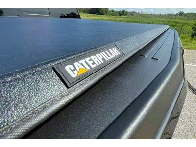 CAT Soft Vinyl Tri-Fold Tonneau Cover with Rigid Hex Grid MOLLE Panels (11-16 F-350 Super Duty)