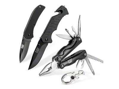 CAT Multi-Tool and Folding Pocket Knife Set (Universal; Some Adaptation May Be Required)