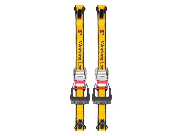 CAT 1.50-Inch x 16-Foot Ratchet Tie Down Straps; 1,500 lb.