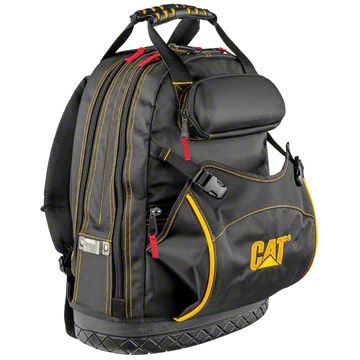 17 inch laptop backpack tools CAT 17-Inch Pro Tool Back Pack, 51 Pockets for Tool Storage and Organization, Premium 1680D Water-Resistant Polyester Weave, Padded Shoulder and Waist Support TOOL Organization SwissGear Tool Bag Backpack, Fits