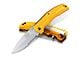 CAT 8-Inch Drop Point Serrated Folding Knife (Universal; Some Adaptation May Be Required)