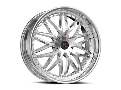 Cavallo CLV-46 Nano Chrome 5-Lug Wheel; 20x8.5; 35mm Offset (87-90 Dakota)