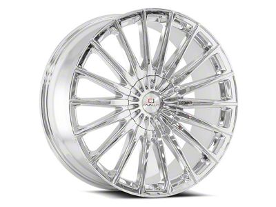 Cavallo CLV-34 Nano Chrome 6-Lug Wheel; 22x9.5; 25mm Offset (21-25 F-150)