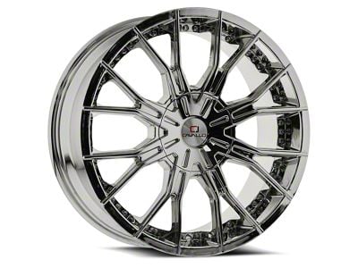 Cavallo CLV-36 Nano Chrome 6-Lug Wheel; 20x8.5; 20mm Offset (21-25 F-150)