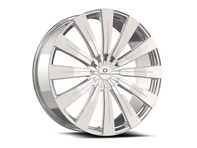 Cavallo CLV-49 Nano Chrome 6-Lug Wheel; 24x9; 25mm Offset (21-25 F-150)