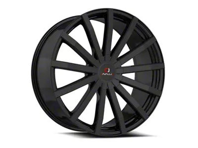 Cavallo CLV-52 Gloss Black 5-Lug Wheel; 18x8; 35mm Offset (22-26 Maverick)