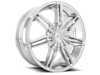 Cavallo CLV-19 Chrome 6-Lug Wheel; 22x9.5; 25mm Offset (19-25 RAM 1500)